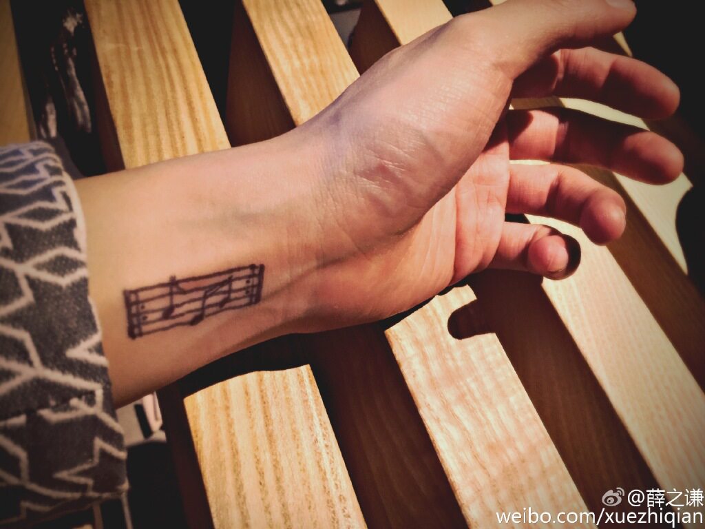 薛之谦纹身 新人首单立减十元 21年9月 淘宝海外