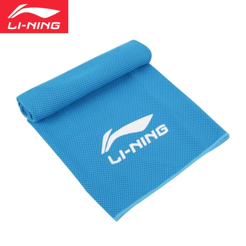 Li Ning, спортивное баскетбольное быстросохнущее охлаждающее полотенце от пота подходит для мужчин и женщин для спортзала