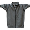 Men's Loose Middle Aged Dad Zipper XL Jacket