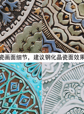 抽象生命之花挂墙壁画土耳其中东