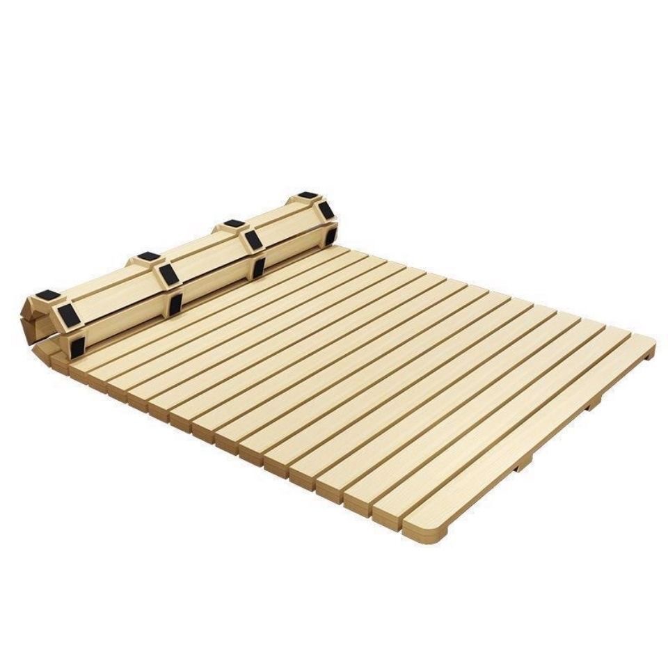 榻榻米实木床架饰品床垫排骨架透气折叠防潮宿舍床板可折叠架子 - 图3