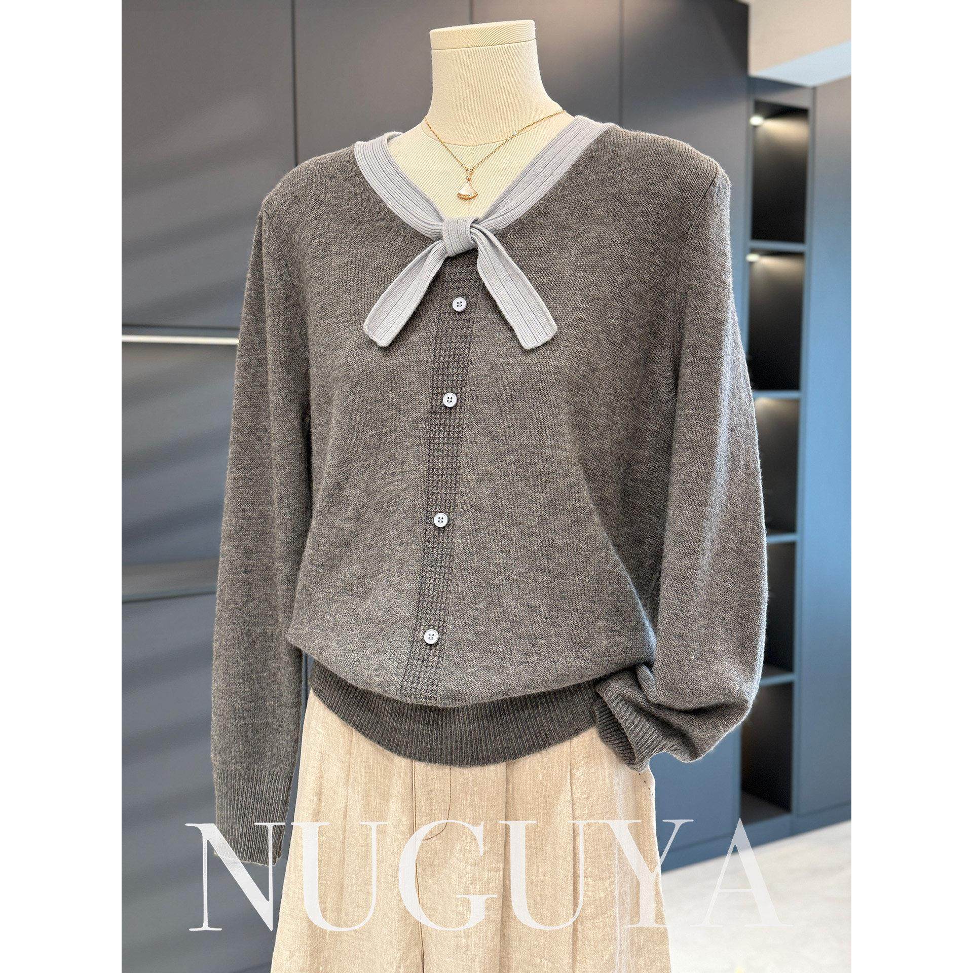 时尚休闲妈妈装针织衫女套头秋冬新款上衣时髦洋气中老年毛衣打底,淘宝优惠券,粉丝福利购,淘宝优惠卷