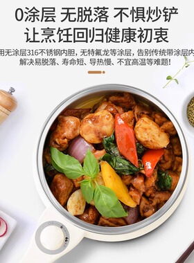 德国电煮锅家用一体多功能小电锅