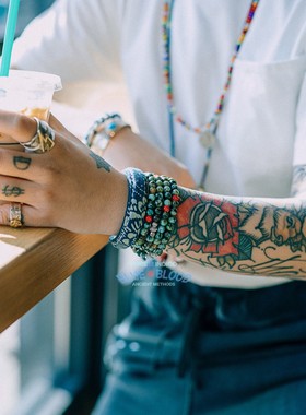 美国矿区项链绿松石摩根币改造