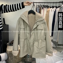 South Korea Direct Mail East Gate 2023 Autumn Winter New MOANI Jacket Short cotton jacket 21240081