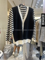 Amy Home South Korea Direct Mail East Gate 2023 Autumn Winter New NOB Sweater 21220017