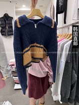 Amy Korea Direct mail East gate 2023 Winter fit new VILLAPUTTON sweater 21250096