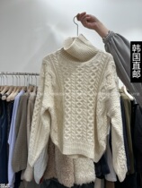 Amy Home Korea Direct mail East gate 2023 Winter fit new BARCELONA sweater 22010178