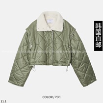 East gate 2023 Winter new OURWAVE jacket Short cotton clothes sleeves up to 21270070