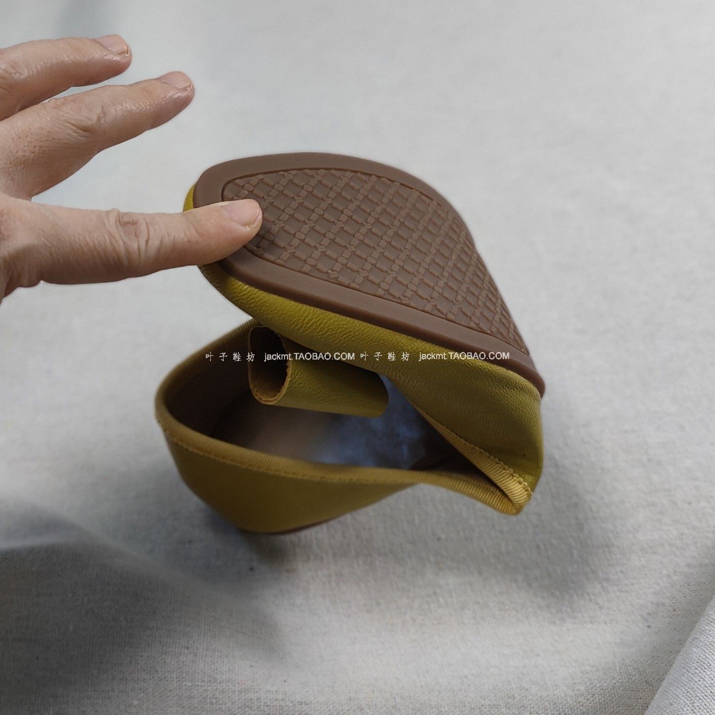 仅3对~纯原！比球鞋还舒服~显瘦黄色羊皮优雅蝴蝶结芭蕾舞平底鞋,淘宝优惠券,粉丝福利购,淘宝优惠卷