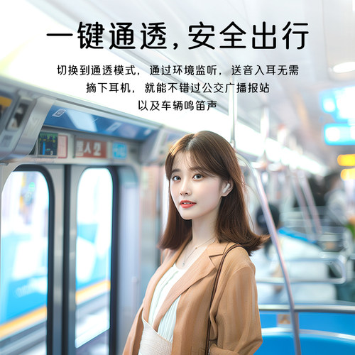 惠普蓝牙耳机政府补贴入耳式ANC降噪超长续航无线耳机运动高音质 - 图3