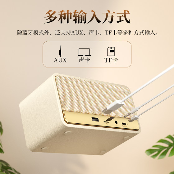 Government subsidy 15% HP retro Bluetooth speaker
