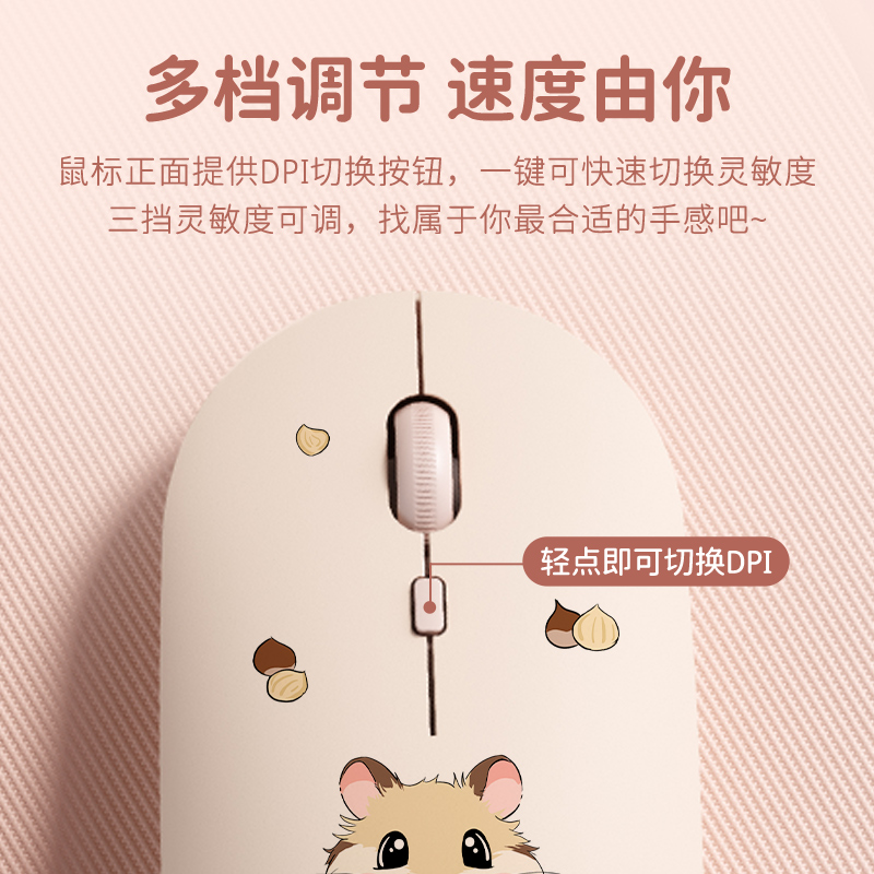 Healing fat cat girl mouse