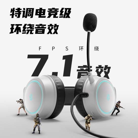 HP wired gaming headset