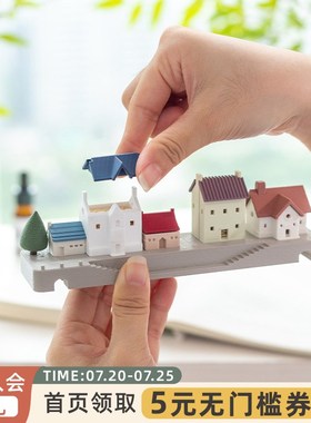 热销阿楹 可爱电话号码移车牌网红手机留号器车载装饰品香薰摆件