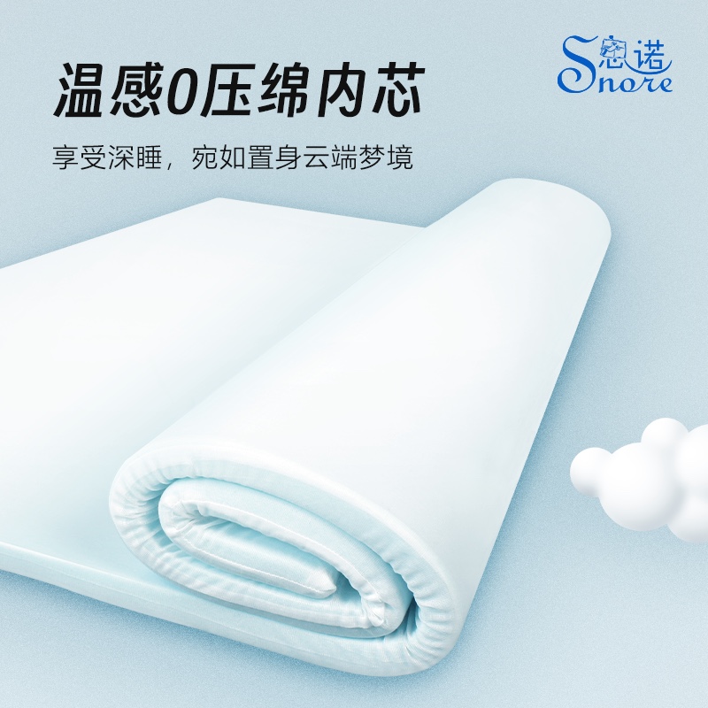 热销冬季保暖凝胶记忆棉薄床垫软垫单人双人学生宿舍家用垫子海绵 - 图2