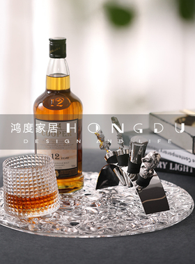 水波纹摆件套装搭配摆设