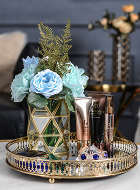 梳妆台香水陈设轻奢风软装饰品