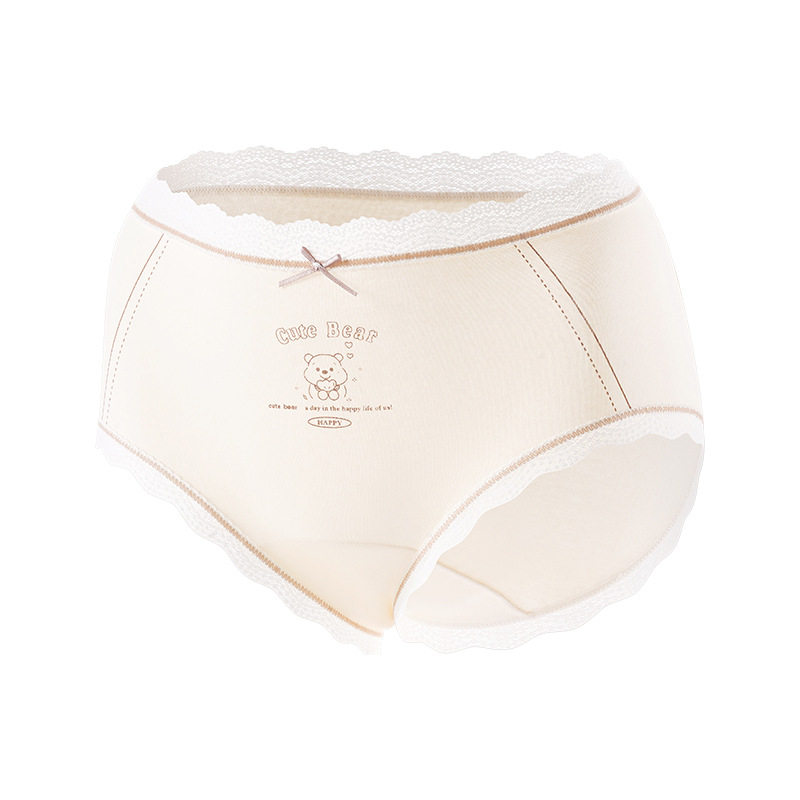 （3条包邮）女胖MM200斤小熊透气内裤新品大码内裤女加长裆少女,淘宝优惠券,粉丝福利购,淘宝优惠卷