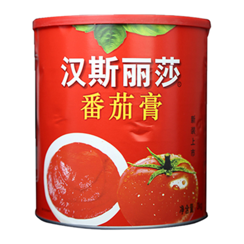 广东包邮汉斯丽莎番茄膏西红柿高浓稠茄膏商用西餐厅烹饪原料3kg - 图3