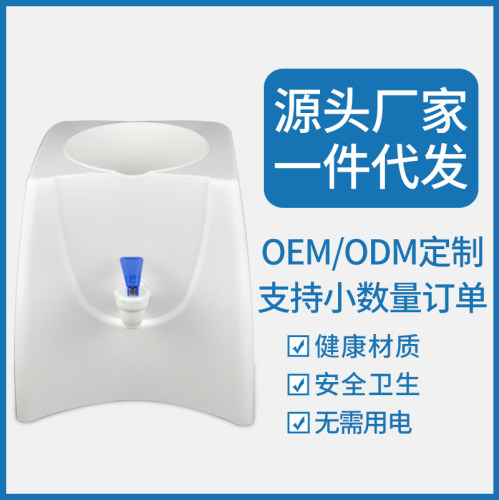 简易饮水机压水器家用台式小型迷你型取水器大水桶支架水嘴手压式 - 图0