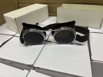 Custom Public Hair Old Goods Original Products 70s 72 Style Flight Wind Mirror Sheep Pimoto Locomotive Outdoor Anti-Wind Sand Protection