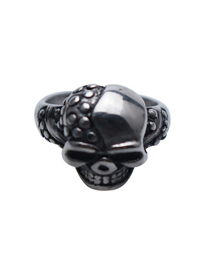 男款戒指钛钢时尚骷髅头指环