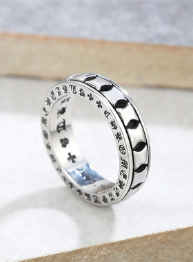 时尚钛钢男款戒指个性简约ins冷淡风方块戒指男士钛钢戒指指环