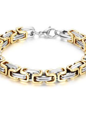 手链时尚风复古钛钢手链