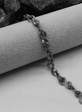 时尚钛钢手链 欧美复古朋克暗黑个性超酷爪子潮流钛钢手链