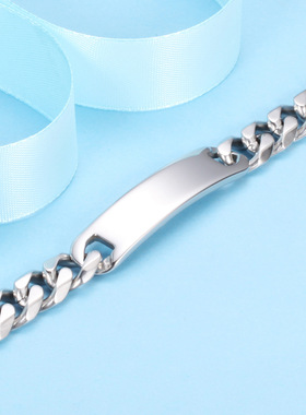手链时尚风光面钛钢手链