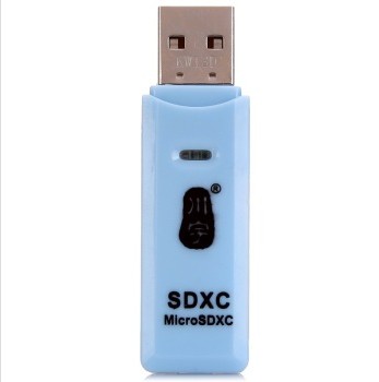 川宇读卡器 C296 Micro SD/TF/SD卡内存卡二合一读卡器正品-图0