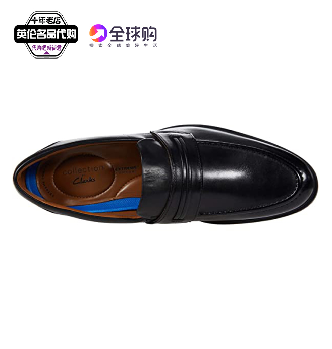 clarks其乐春季新款Whiddon Loafer皮鞋男英伦休闲乐福鞋代购直邮