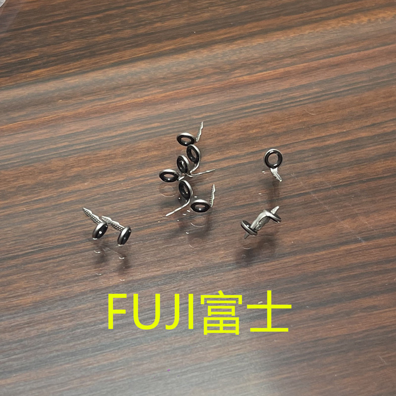 唤雨工房日本原装富士导环MKG导眼DIY筏竿梢专用FUJI阀竿稍陶瓷环