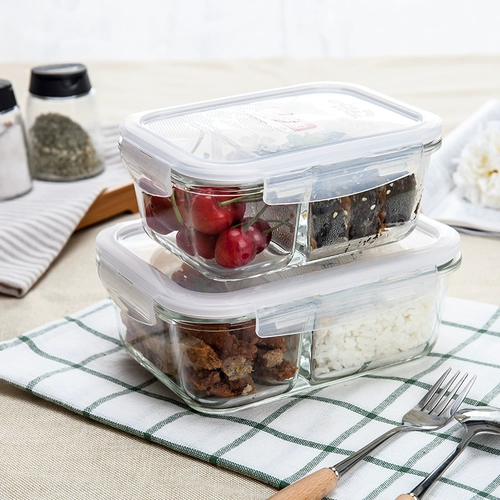 Lexiexie Glass Lunch Box