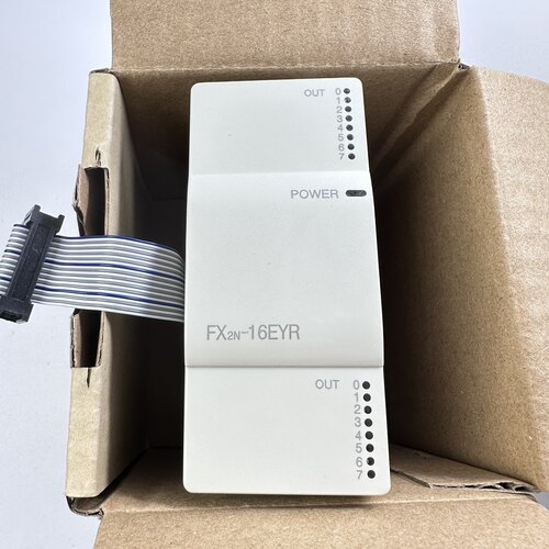 全新三菱PLC FX1N 2N扩展模块FX2N-8EYR 8EX 16EX 16EYR 16EYT8ER - 图1