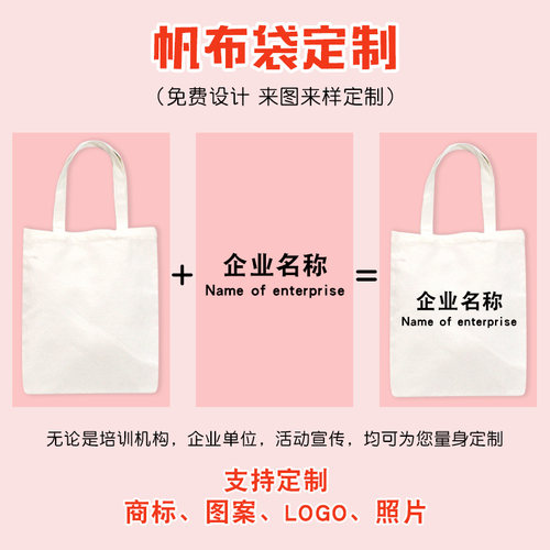 儿童帆布袋手工制作diy涂鸦袋幼儿园涂色绘画材料环保涂鸦包定制 - 图1
