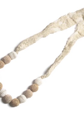 美式复古威莎豹纹蝴蝶结项链