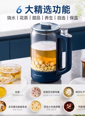 摩飞养生壶家用MR6089便携养生杯