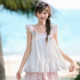 Mori Girl Tribe ແບບຫວານ Tulip ອອກແບບ Lyocell Off-Shoulder Top 2026 ຊຸດງາມໃນຕົ້ນລະດູຮ້ອນໃຫມ່