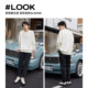Metersbonwe round neck letter printed sweater