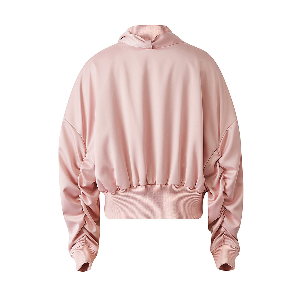 美特斯邦威飞行员女韩版chic短外套 美特斯邦威四禧短外套