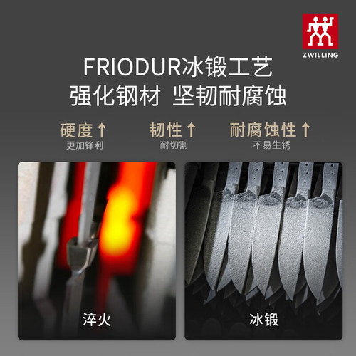 德国双立人刀具套装中片刀多用刀切菜刀厨刀不锈钢官方旗舰正品 - 图1