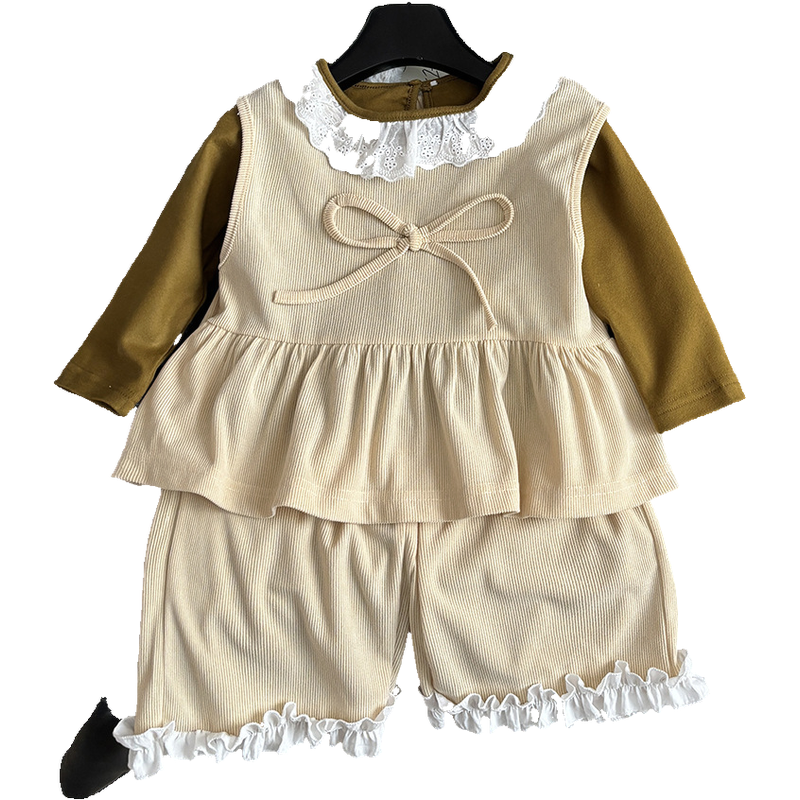 三件套冬季新款马甲女童套装春秋款2025儿童洋气小女孩秋季组合,淘宝优惠券,粉丝福利购,淘宝优惠卷