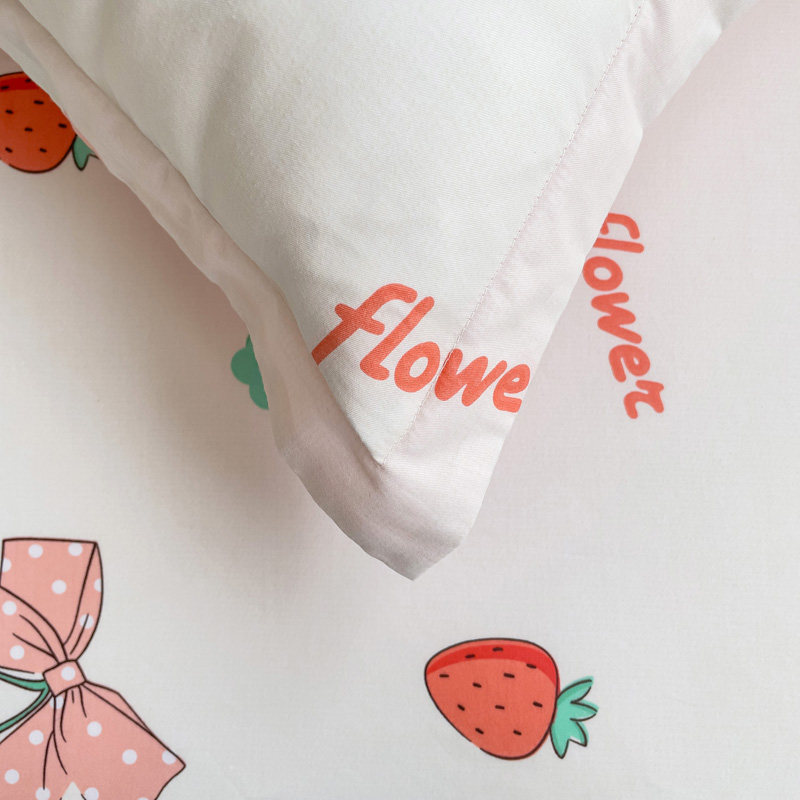 超柔加厚纯棉枕套一对装包邮全棉枕头套家用枕芯内胆套48x74cm