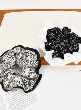 印花布筒子布条 手工发夹蝴蝶结diy材料 发饰大肠圈配件服装辅料