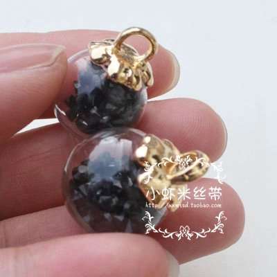 Лента, бусины, крышка, стеклянные аксессуары, аксессуар для волос, резинка для волос, «сделай сам»