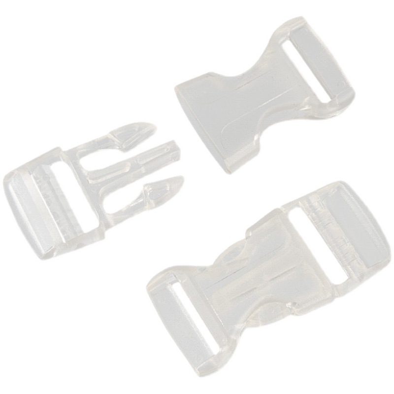 超博透明塑料插扣卡扣书包扣纽扣背包书包调节扣日字扣连接扣裤腰 - 图3