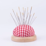 Барсетка ручной работы, ткань, деревянная основа, игла для бисера для домашнего использования, «сделай сам»