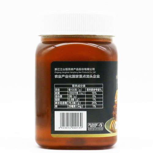 恒亮深山山花蜂蜜500克农家自产土蜂蜜 - 图1